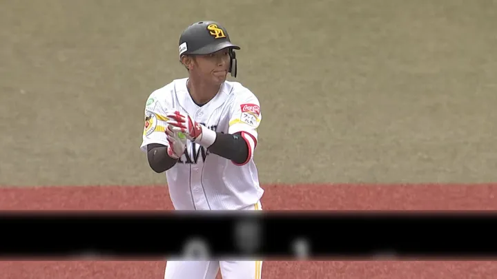 今宮健太が2打席連続タイムリー　鷹がカード勝ち越しを決める