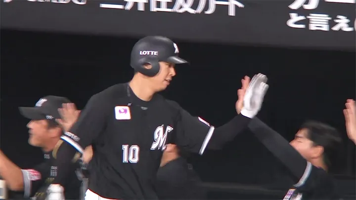 上田希由翔が反撃の3号2ラン！　難敵・達孝太を捉える　