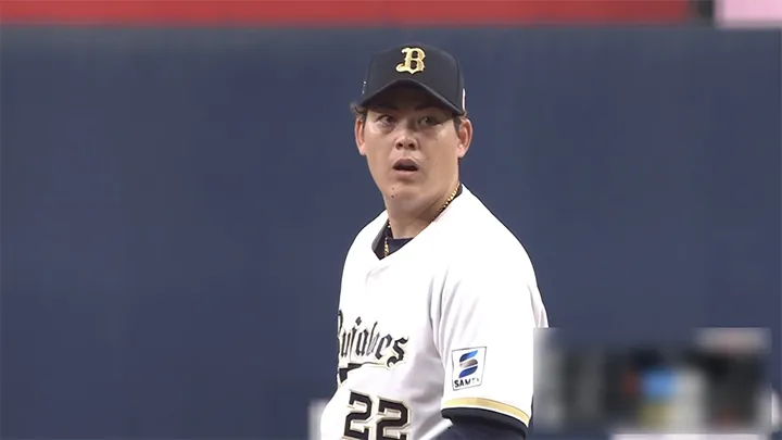 オリックス・バファローズ 九里亜蓮投手 ©パーソル パ・リーグTV