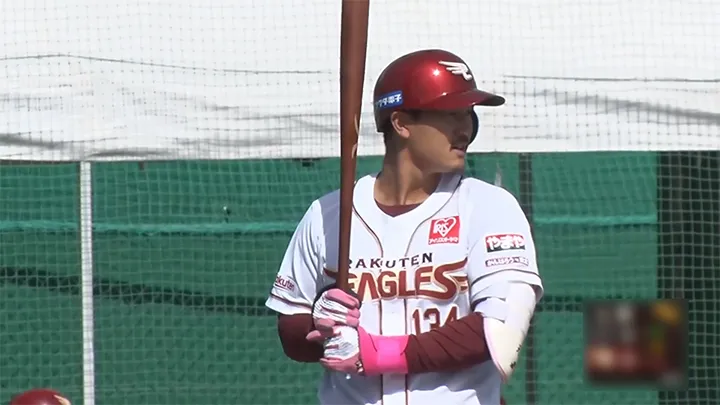 東北楽天ゴールデンイーグルス・金子京介選手 ©パーソル パ・リーグ