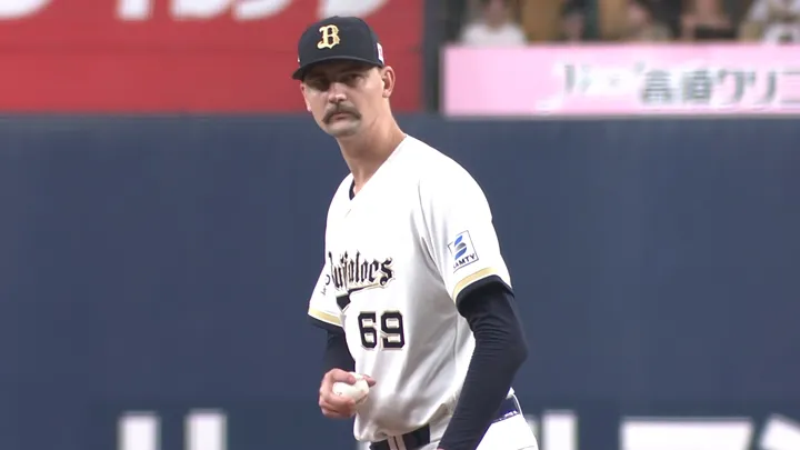 オリックス・バファローズ ジェリー投手 ©パーソル パ・リーグTV