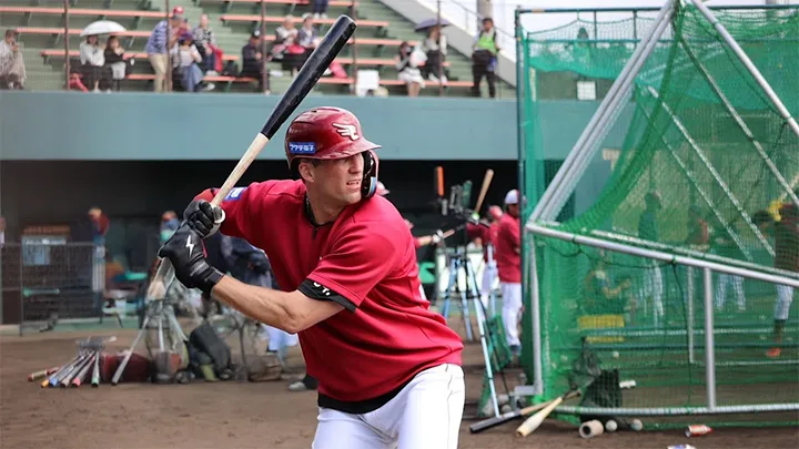 来日1年目のカーソン・マッカスカー選手。2メートルを超える巨体から繰り出される規格外のパワーが最大の武器【©PLM】