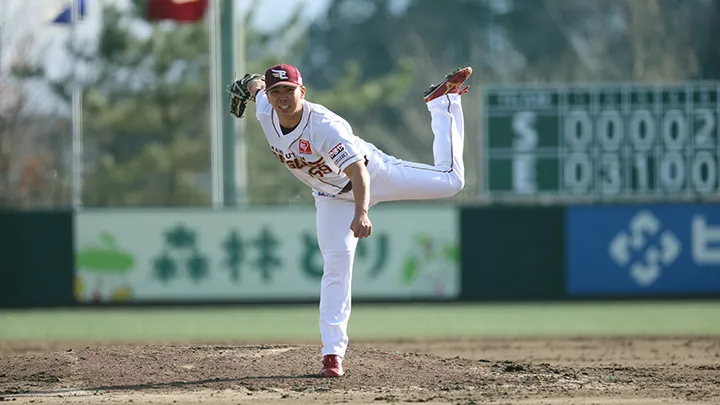 将来のクローザー候補一番手。東北楽天・泰勝利【インサイト的2026注目選手】