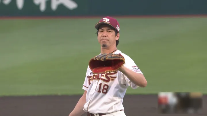 前田健太が7回114球0封でNPB復帰後初勝利　犬鷲が今季初の同一カード3連勝