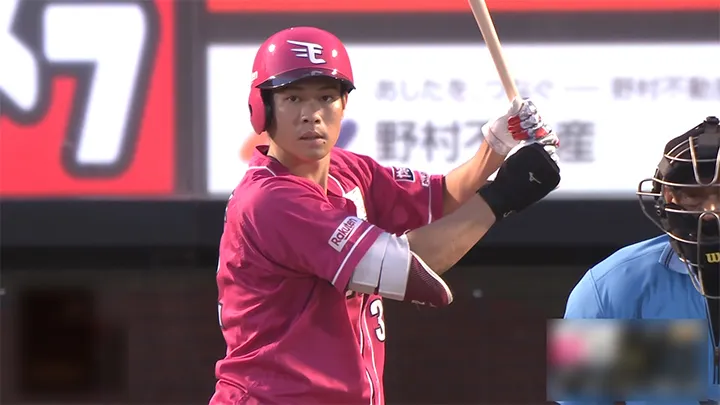 2試合連発！　中島大輔が同点の5号ソロ