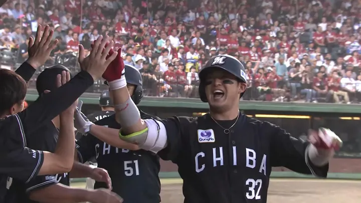 佐藤都志也が先制の10号2ラン　2試合連続で先制アーチ