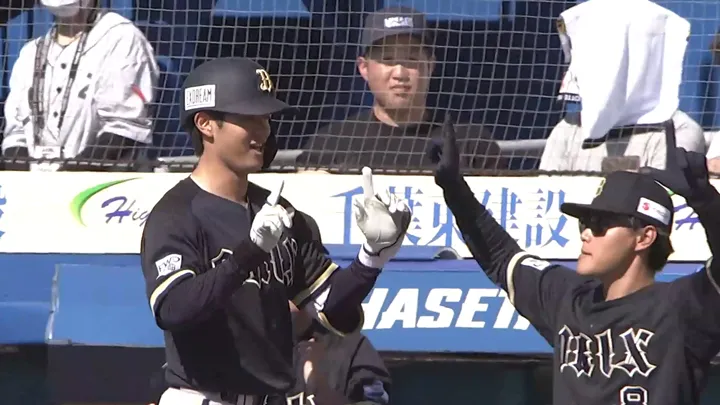 太田椋の3号ソロで先制！　自身1カ月ぶりの一発