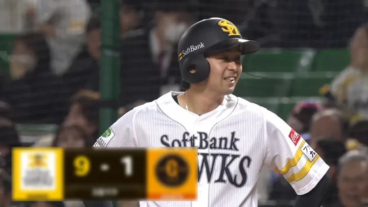 福岡ソフトバンクホークス・川瀬晃選手 ©パーソル パ・リーグTV