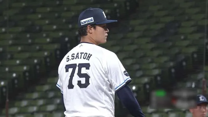 【ファーム】佐藤爽が7回0封で7勝目　外崎修汰は3安打2打点で若獅子6連勝