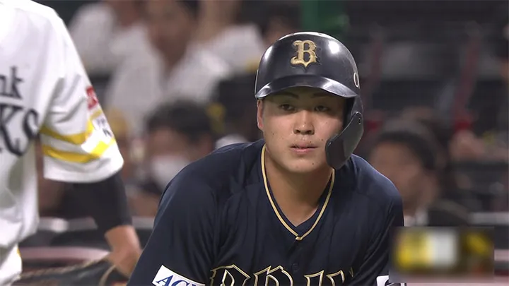 オリックスの高卒2年目・堀柊那がプロ初安打を記録！