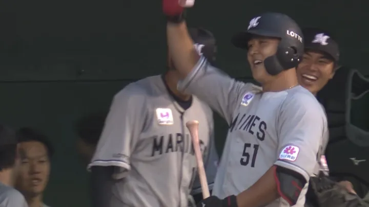 山口航輝が6試合ぶりの一発　菅井信也から貴重な先制点
