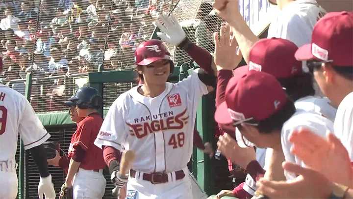 平良竜哉が反撃の3号ソロ　プロ初本塁打から6試合で3本目