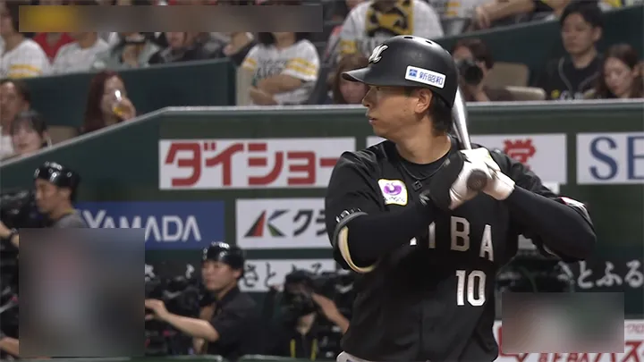 上田希由翔が先制6号2ラン　8月は3割超と好調