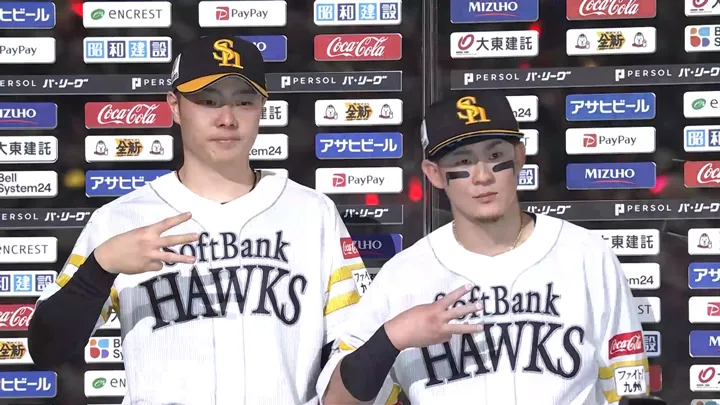 牧原大成が決勝犠飛を含む2打点！　鷹がシーソーゲームを制する