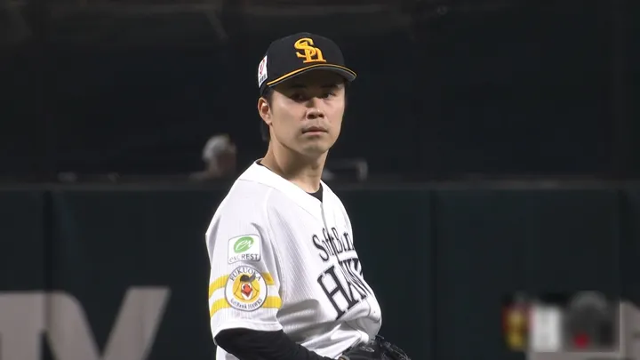 福岡ソフトバンクホークス・松本晴投手 ©パーソル パ・リーグTV