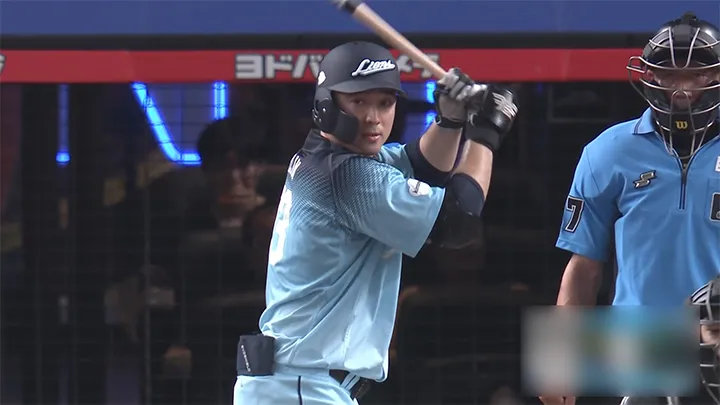 埼玉西武ライオンズ・林安可選手 ©パーソル パ・リーグTV