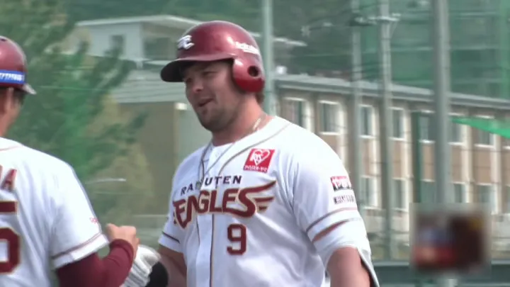 東北楽天ゴールデンイーグルス・ボイト選手©パーソル パ・リーグTV