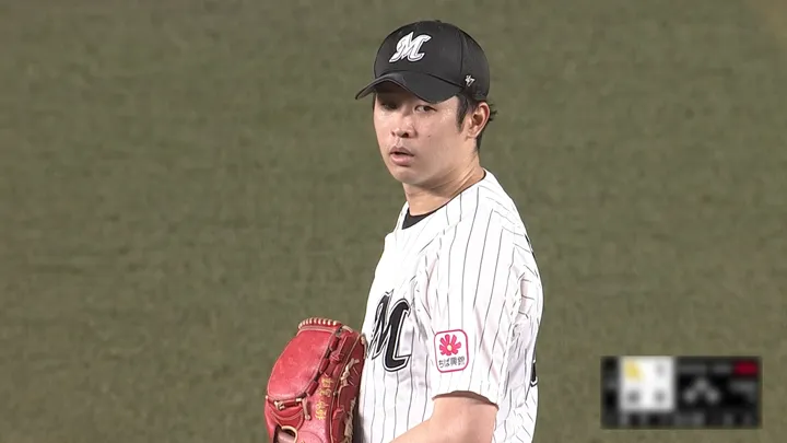 種市篤暉が8回2安打9奪三振1失点　計13安打9得点の千葉ロッテ快勝