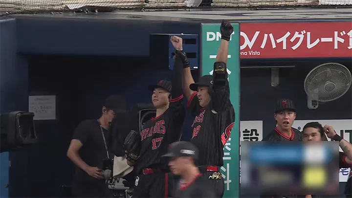 杉本裕太郎が10号ソロをマーク　5年連続の2桁本塁打に到達