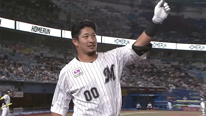 池田来翔の5号ソロで先制、約2カ月半ぶりの一発