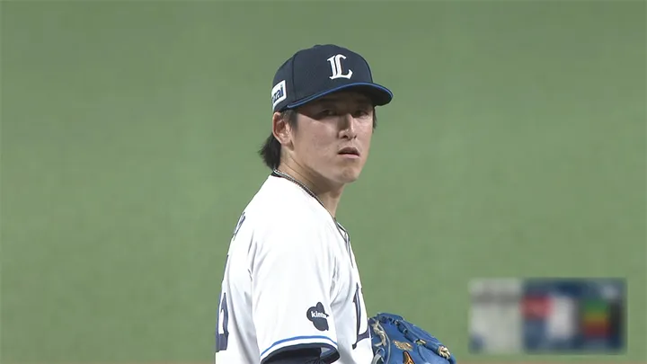 埼玉西武ライオンズ・隅田知一郎投手 ©パーソル パ・リーグTV