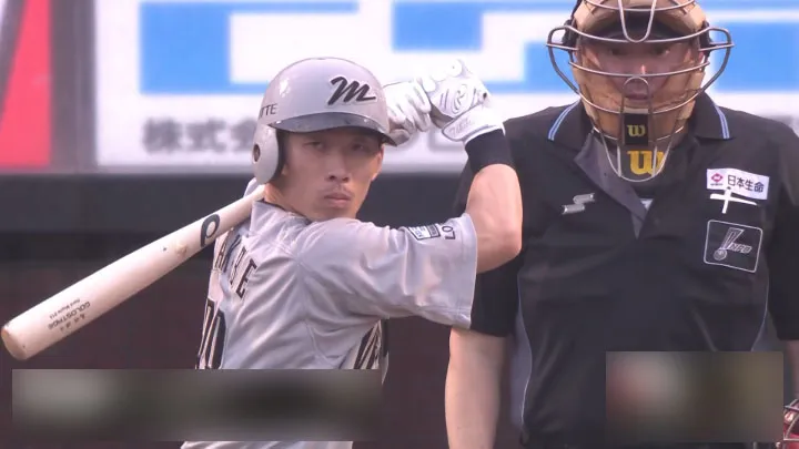 ロッテ】荻野貴司が自身14本目の初回先頭打者アーチ 「自分の