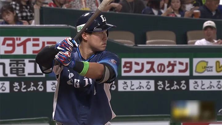 渡部聖弥が球団22年ぶりの新人2桁到達！　10号ソロでモイネロから先制点を奪う