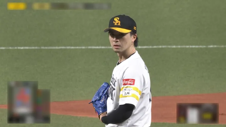 福岡ソフトバンクホークス・上沢直之投手 ©パーソル パ・リーグTV
