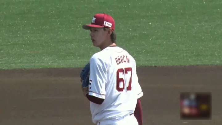 【ファーム】大内誠弥は5回2失点で今季初勝利　東北楽天が連敗ストップ