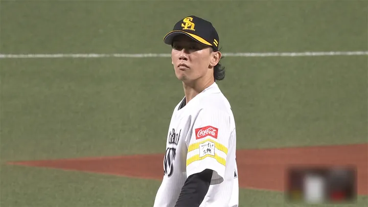 大津亮介が8回1失点で自身初の10勝到達　投打かみ合い福岡ソフトバンク勝利