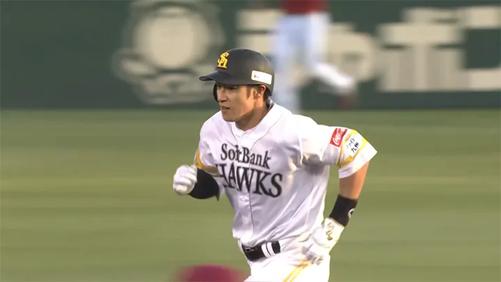 4試合ぶりの一発！　柳田悠岐が先制の3号3ラン