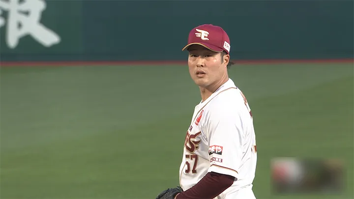 東北楽天ゴールデンイーグルス・瀧中瞭太投手 ©パーソル パ・リーグTV