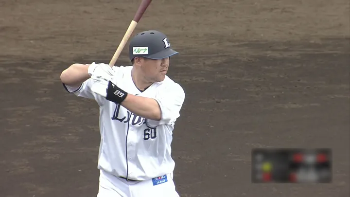 【ファーム】中村剛也が先制打含む2本の適時打！　佐藤太陽も2安打3打点