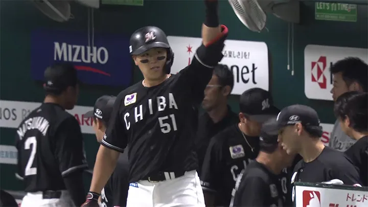 山口航輝が9月初本塁打となる28号ソロ 「ここから30本に向けて頑張ります」