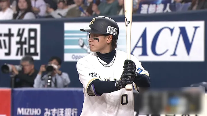 オリックス・バファローズ 渡部遼人選手 ©パーソル パ・リーグTV