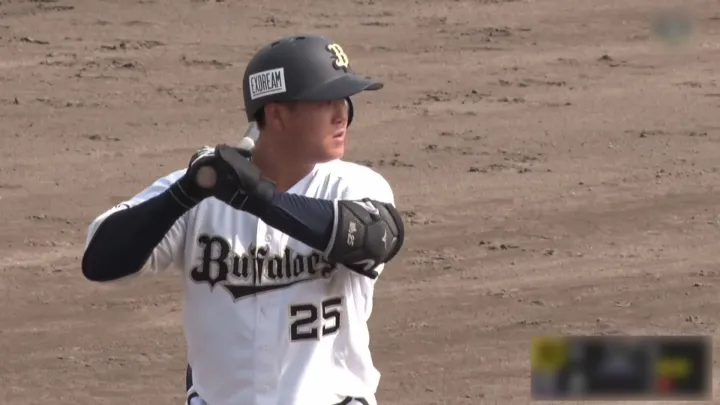 オリックス・バファローズ 内藤鵬選手©パーソル パ・リーグTV