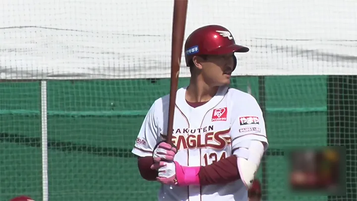 東北楽天ゴールデンイーグルス・金子京介選手 ©パーソル パ・リーグ