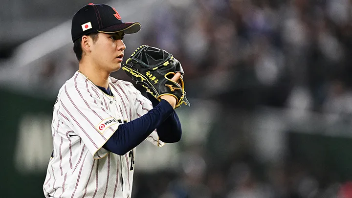 WBC初登板の金丸夢斗が2回5Kパーフェクト　北山亘基も3者連続三振で締める