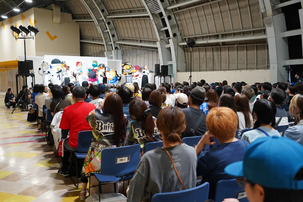 「BsStageマスコットショー」の様子