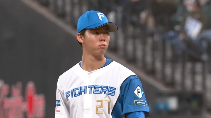 Jay Ohkawa lanzador Hokkaido Nippon-Ham Fighters © La Liga del Pacífico TV