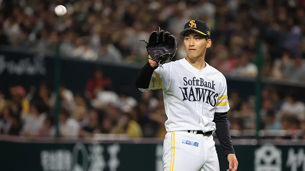 福岡軟銀鷹投手前田悠伍[照片：由球隊提供]