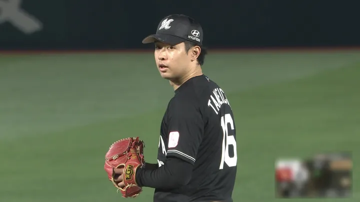 今季初登板の種市篤暉が7回0封　WBC後一時離脱も好発進