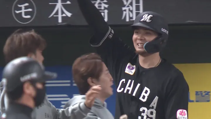井上広大が逆転の7号2ラン！　今季19安打のうち7本がホームラン