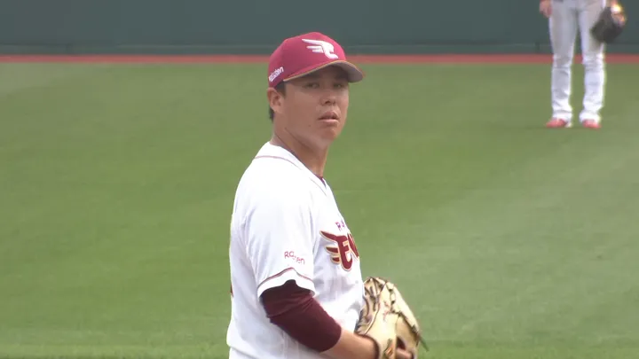 藤井聖が8回途中3失点の力投　東北楽天が2試合連続完封負け