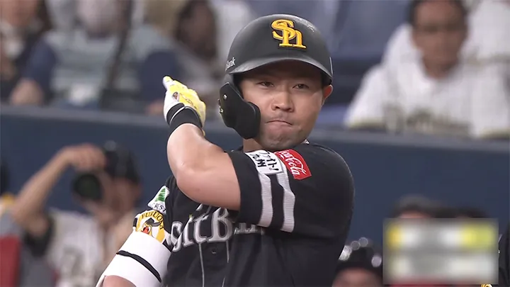 中村晃が決勝打！　福岡ソフトバンクが終盤の猛攻で快勝