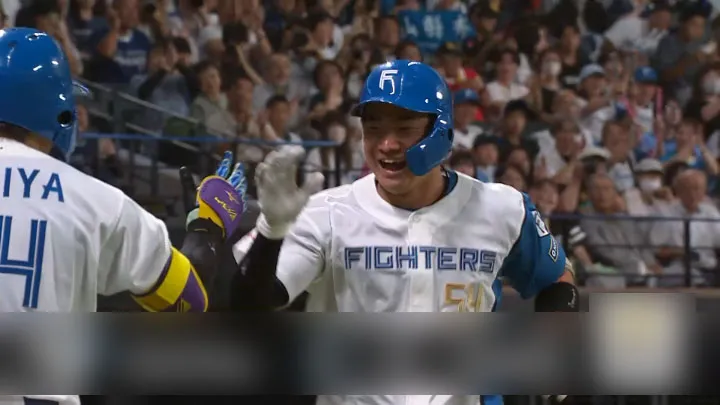 山縣秀が2号ソロ！　6月4日以来の一発で試合を振り出しに