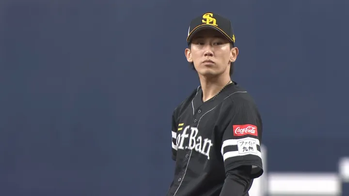 福岡ソフトバンクホークス・大津亮介投手©パーソル パ・リーグTV