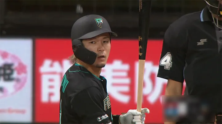 北海道日本ハムファイターズ・水野達稀選手 ©パーソル パ・リーグTV