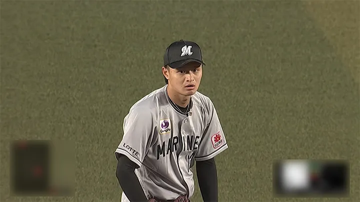 千葉ロッテマリーンズ・毛利海大投手 ©パーソル パ・リーグTV
