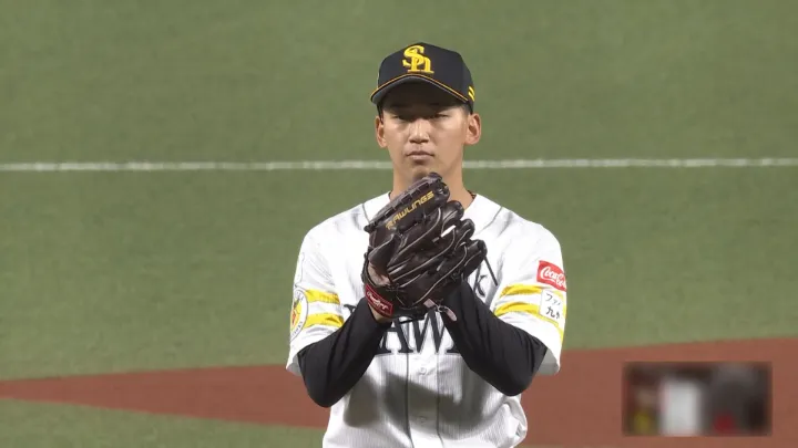 前田悠伍が今季一軍初登板　5回4安打0封の好投を披露